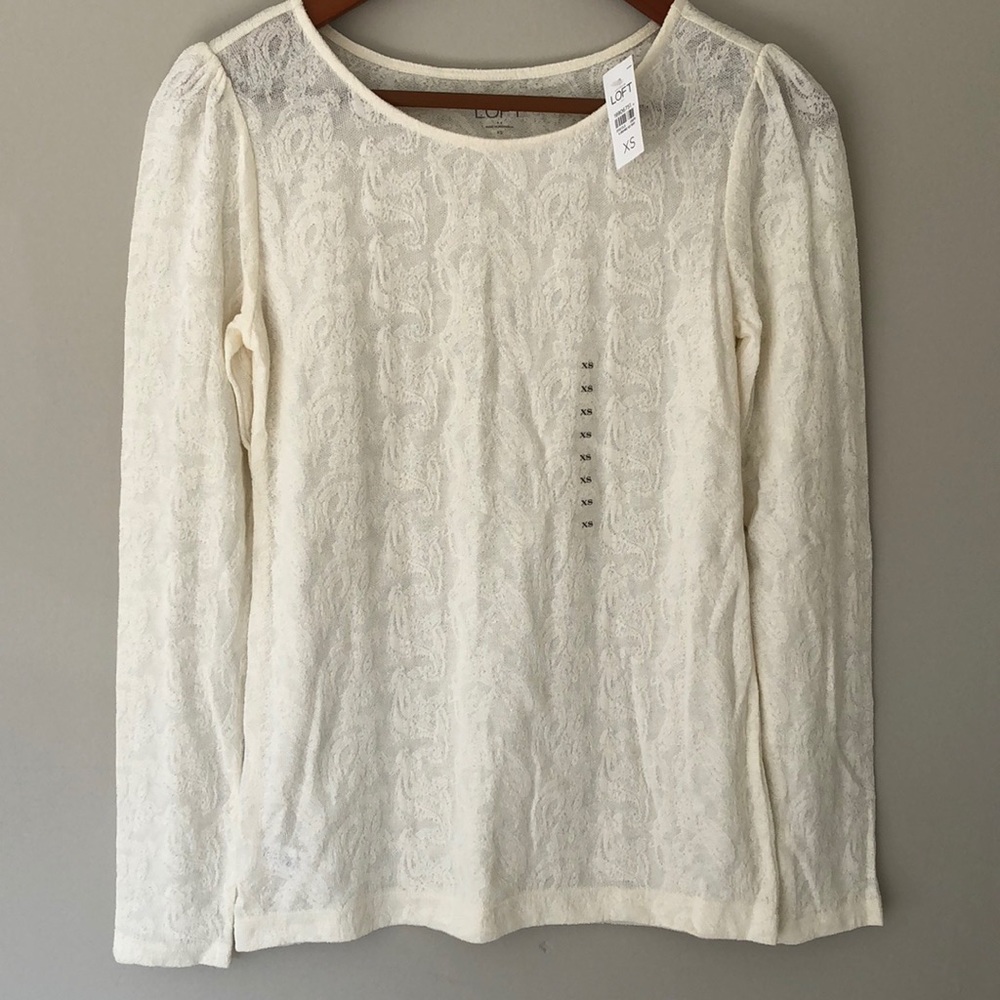 LOFT Lace Top
